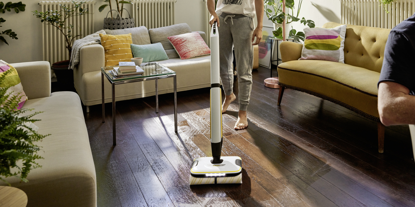 Nettoyage des espaces de vie avec les conseils de Kärcher