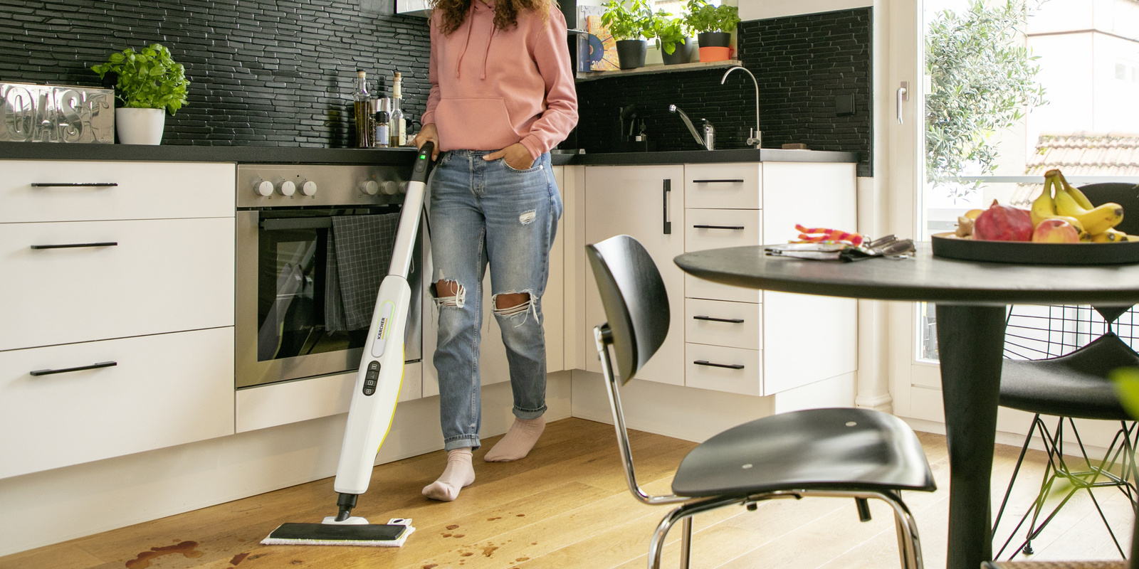 Nettoyage de la cuisine avec les conseils de Kärcher