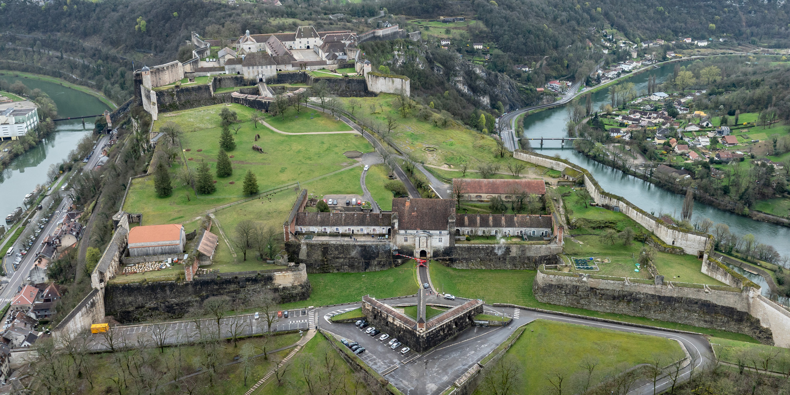 Zitadelle von Besançon - Besançon, Frankreich Zitadelle von Besançon - Besançon, Frankreich