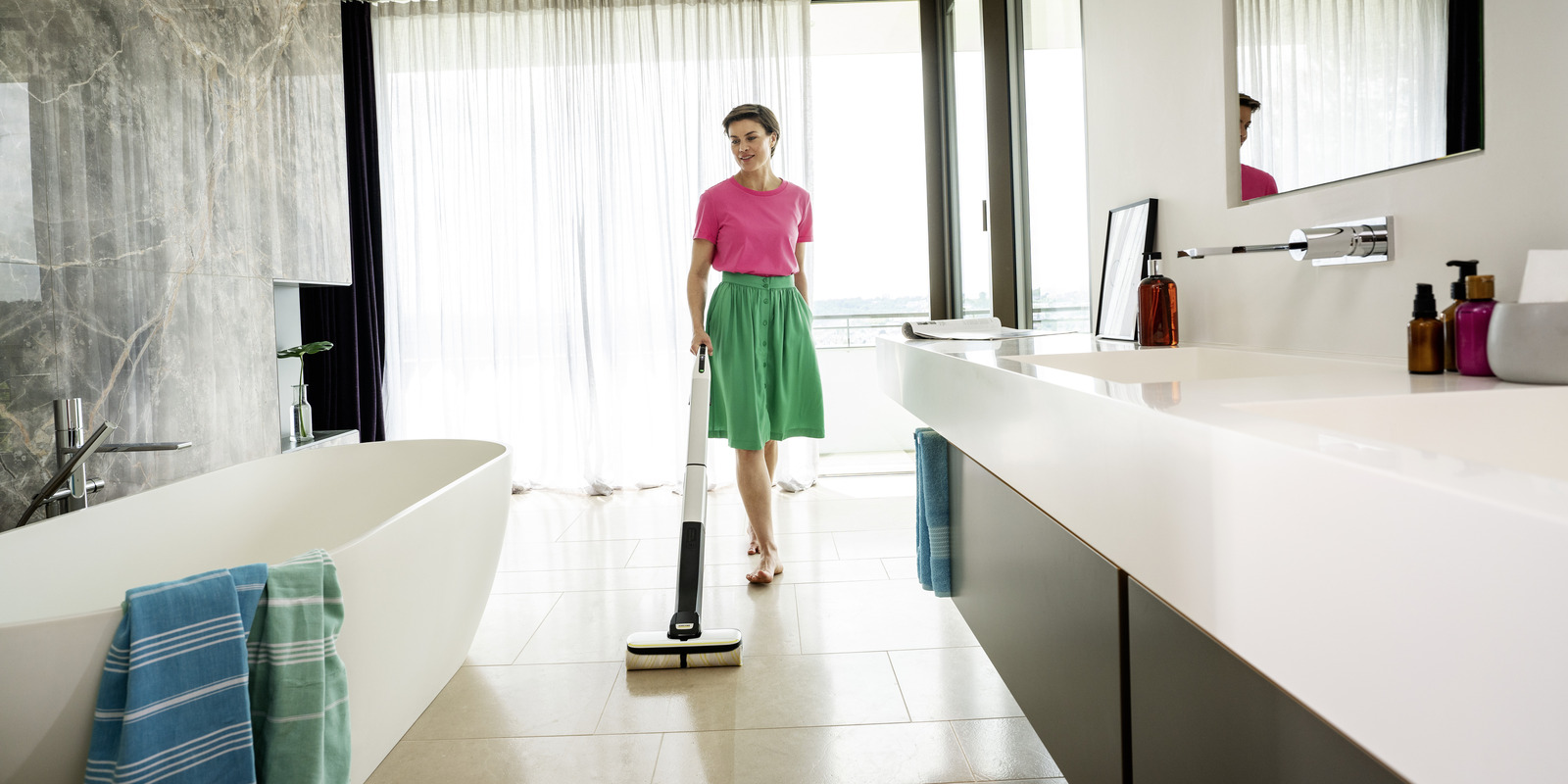 Fliesen reinigen Fliesen reinigen mit Kärcher Tipps