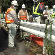 温水除草システムお客様導入事例