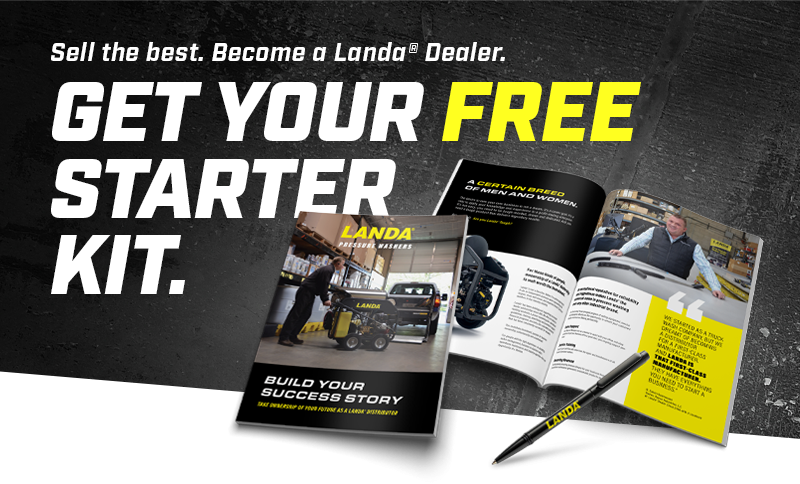 Get Your Free Starter Kit. Sell the Best. Become a Landa Dealer.