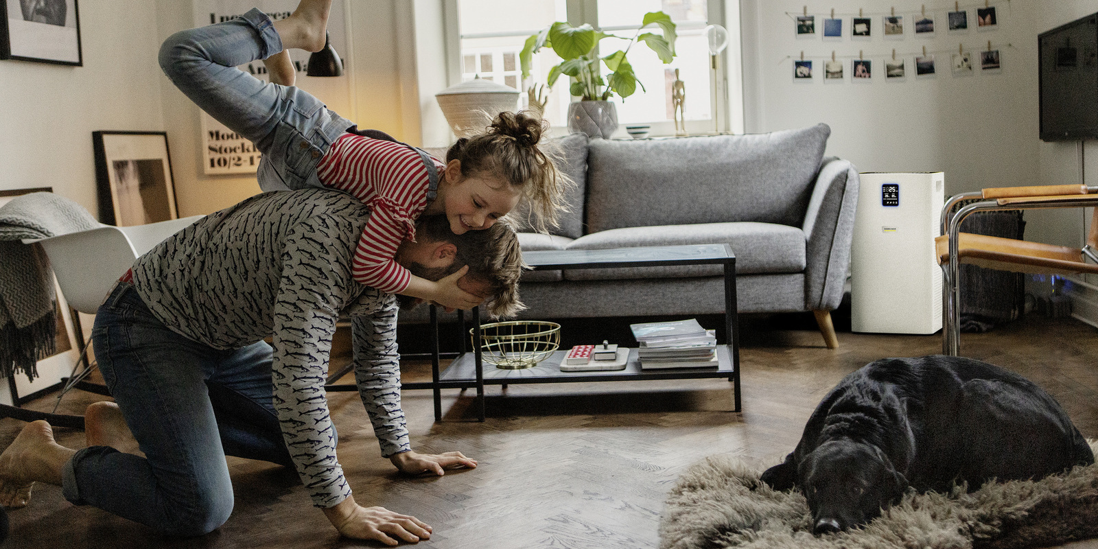 Cleaning living spaces