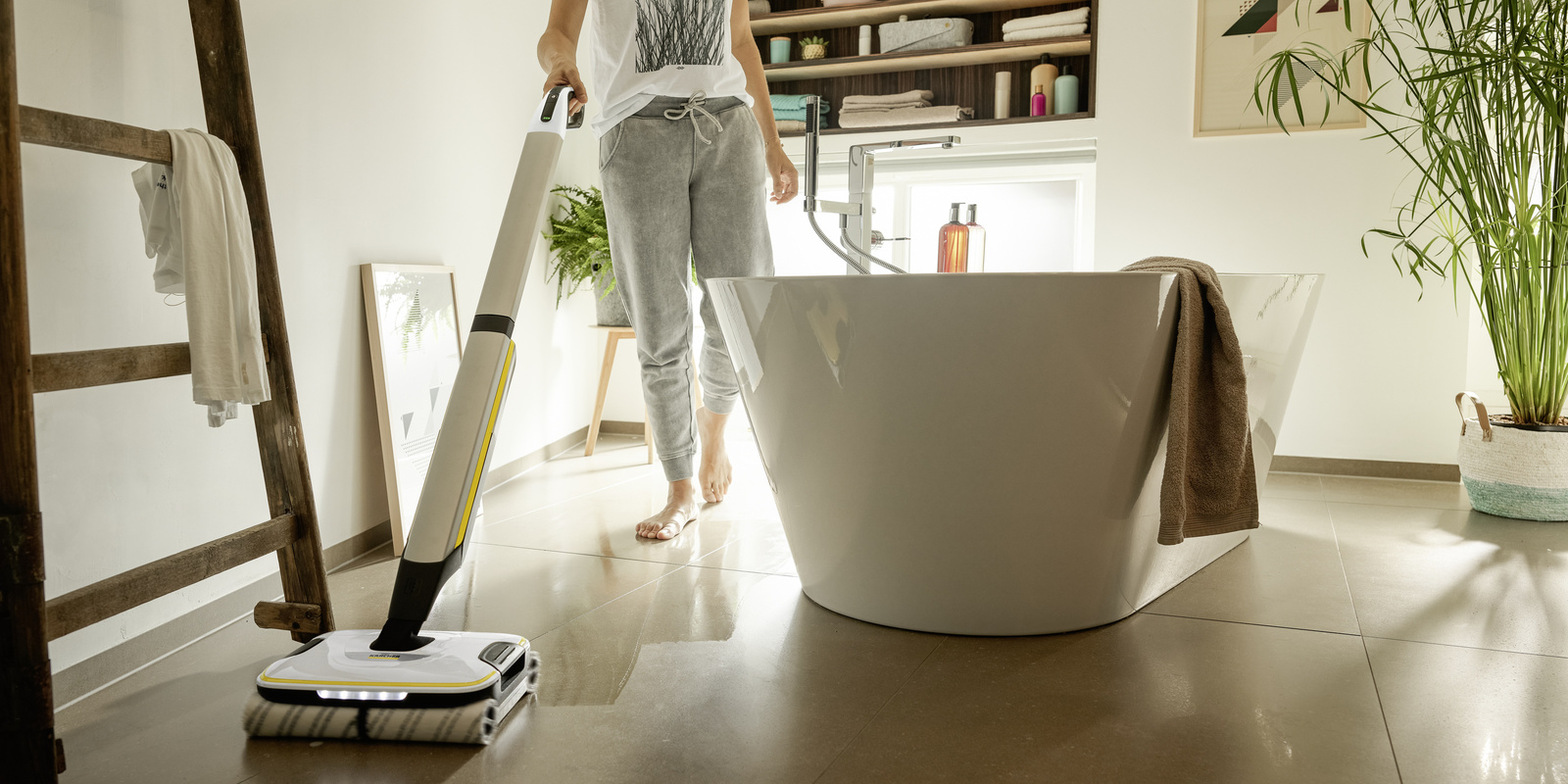 Consejos de Kärcher para limpiar las baldosas