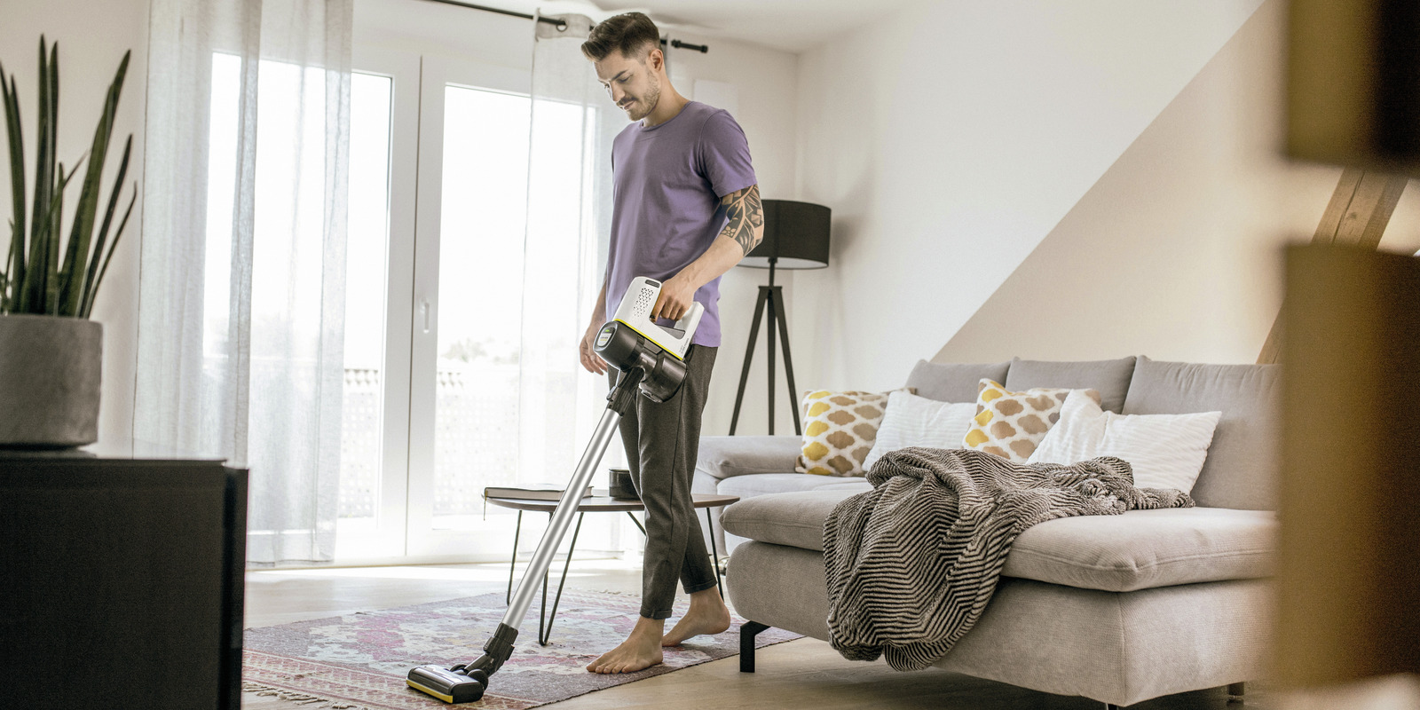 Limpieza de las alfombras