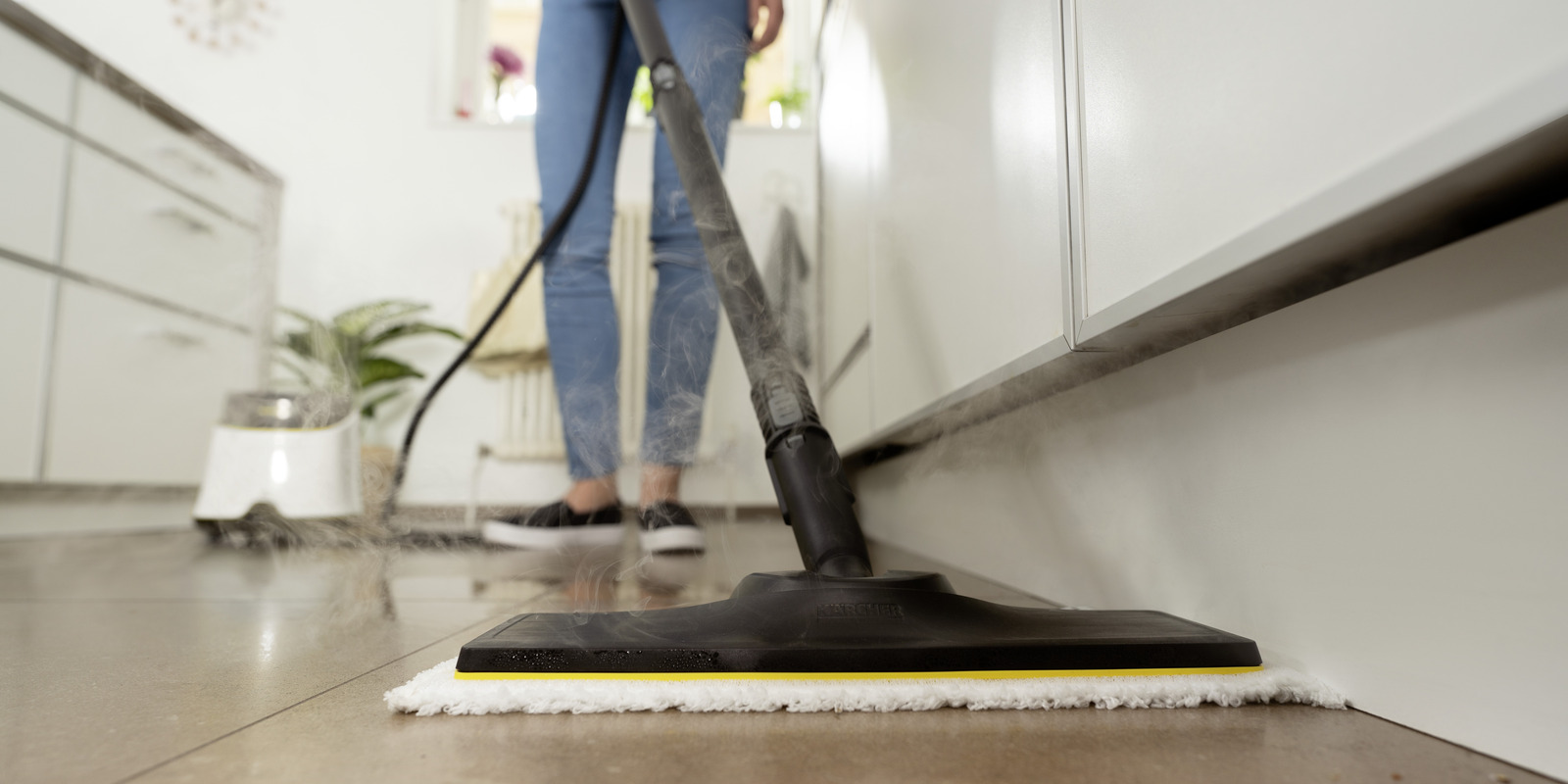 Limpieza de las baldosas