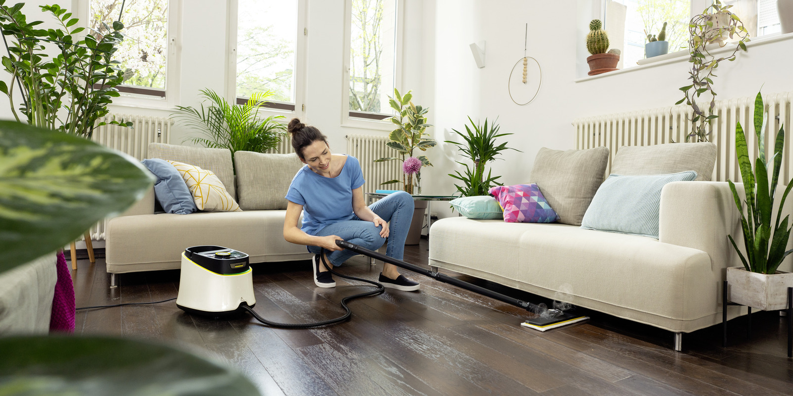 Kärcher tips for cleaning parquet and laminate