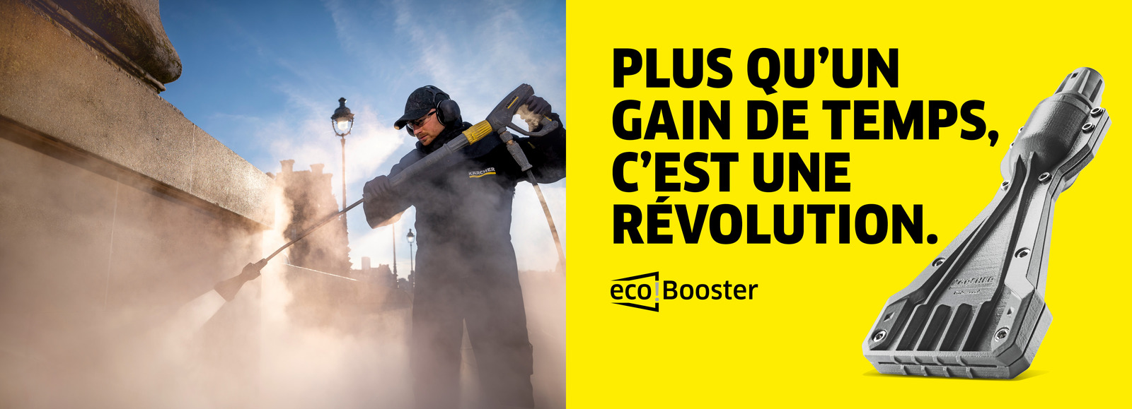 eco!Booster permet d'économiser de l'eau eco!Booster permet d'économiser de l'eau