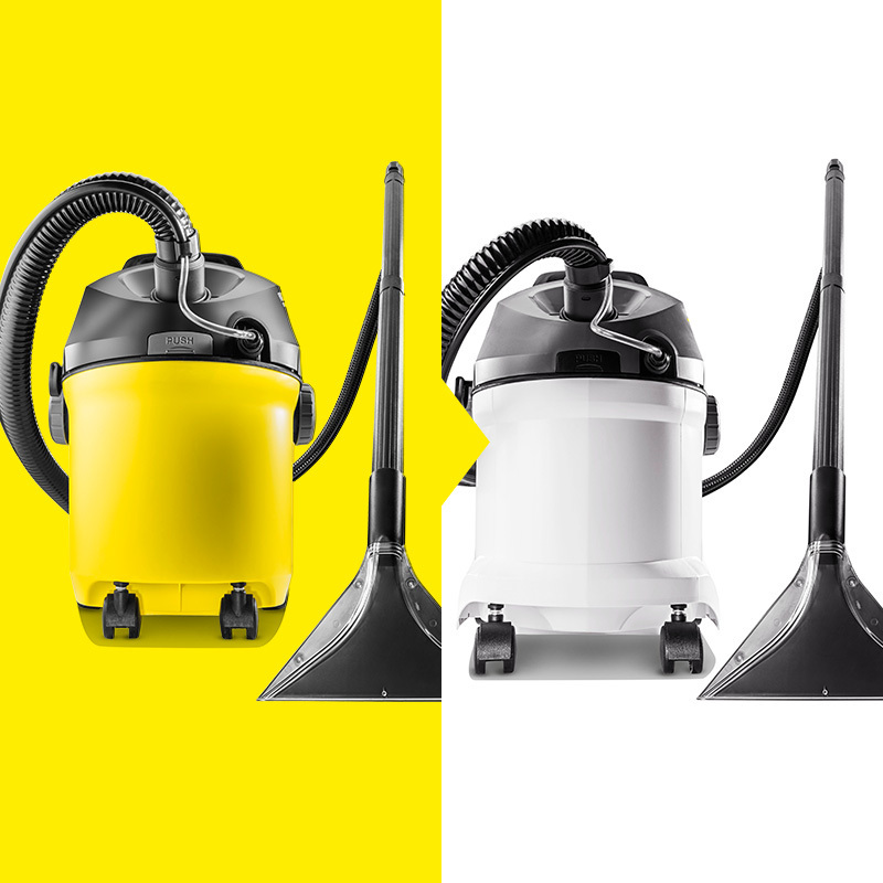 Odkurzacze piorące w bieli