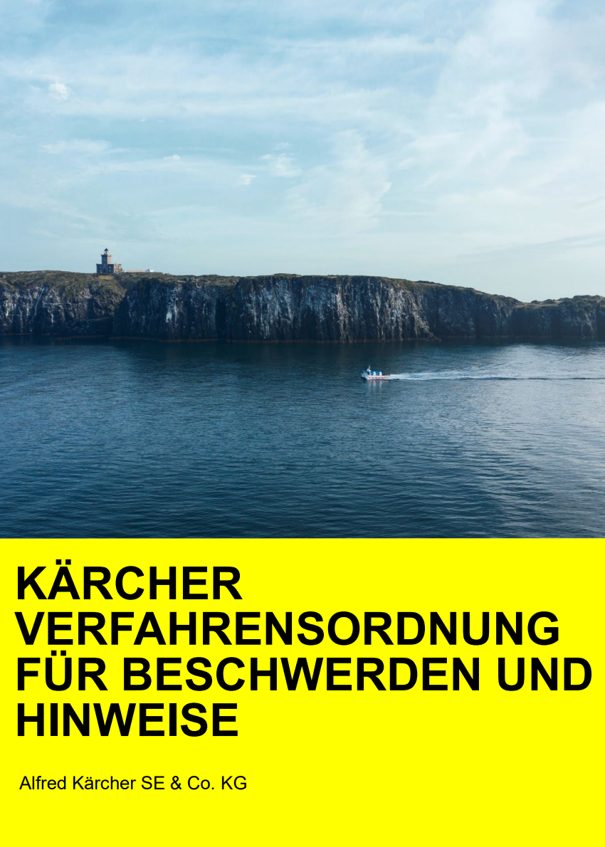 Verfahrensordnung Verfahrensordnung