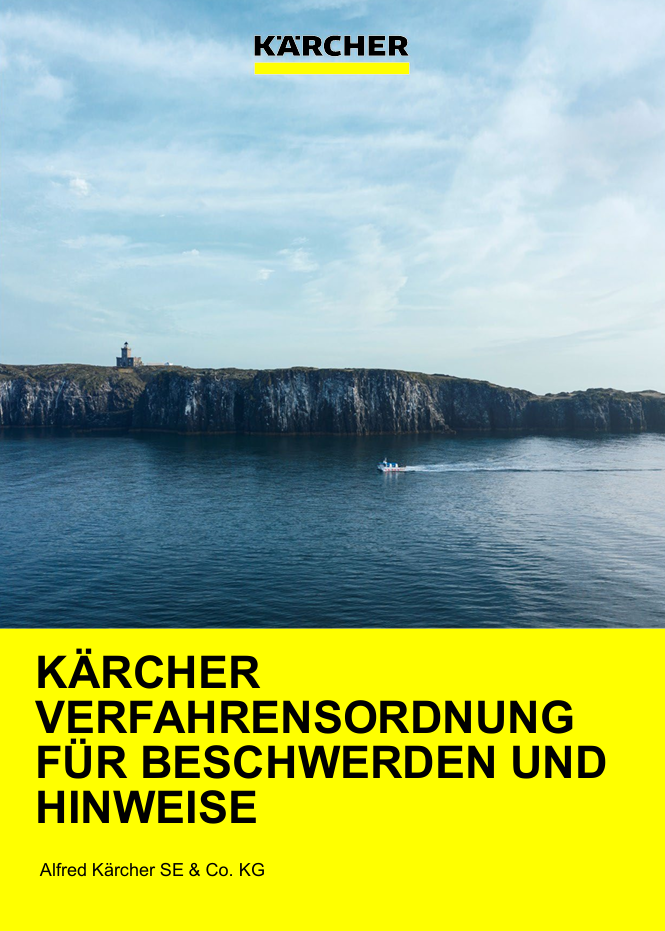 Karcher Rules Procedure DE Cover