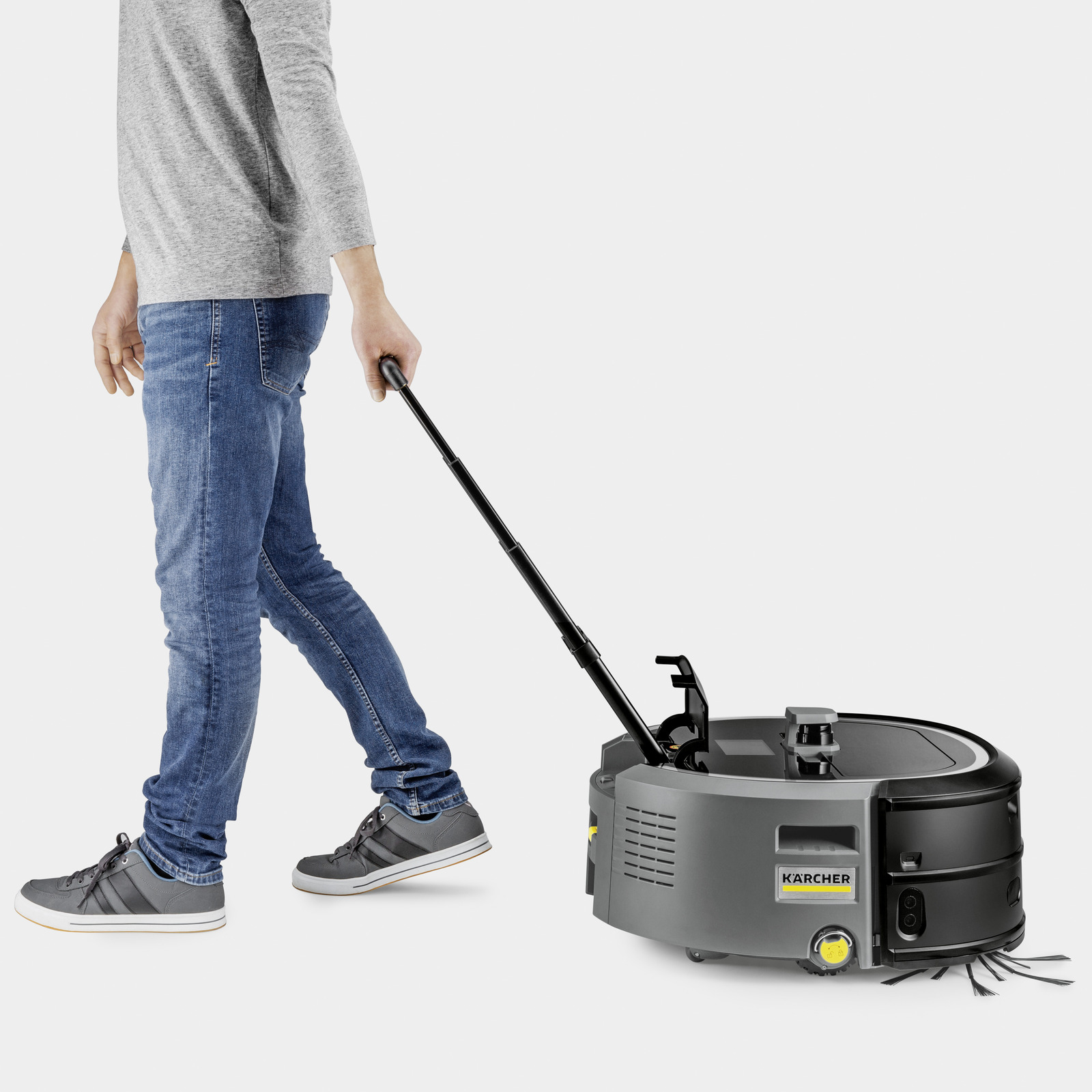 Het multi-sensor-system van de KIRA B 50 omvat krachtige optische en akoestische sensoren met een 360° zicht rondom Het multi-sensor-system van de KIRA B 50 omvat krachtige optische en akoestische sensoren met een 360° zicht rondom