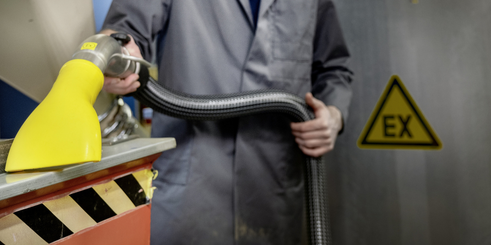 Geleidingsvermogen ACD industriezuiger