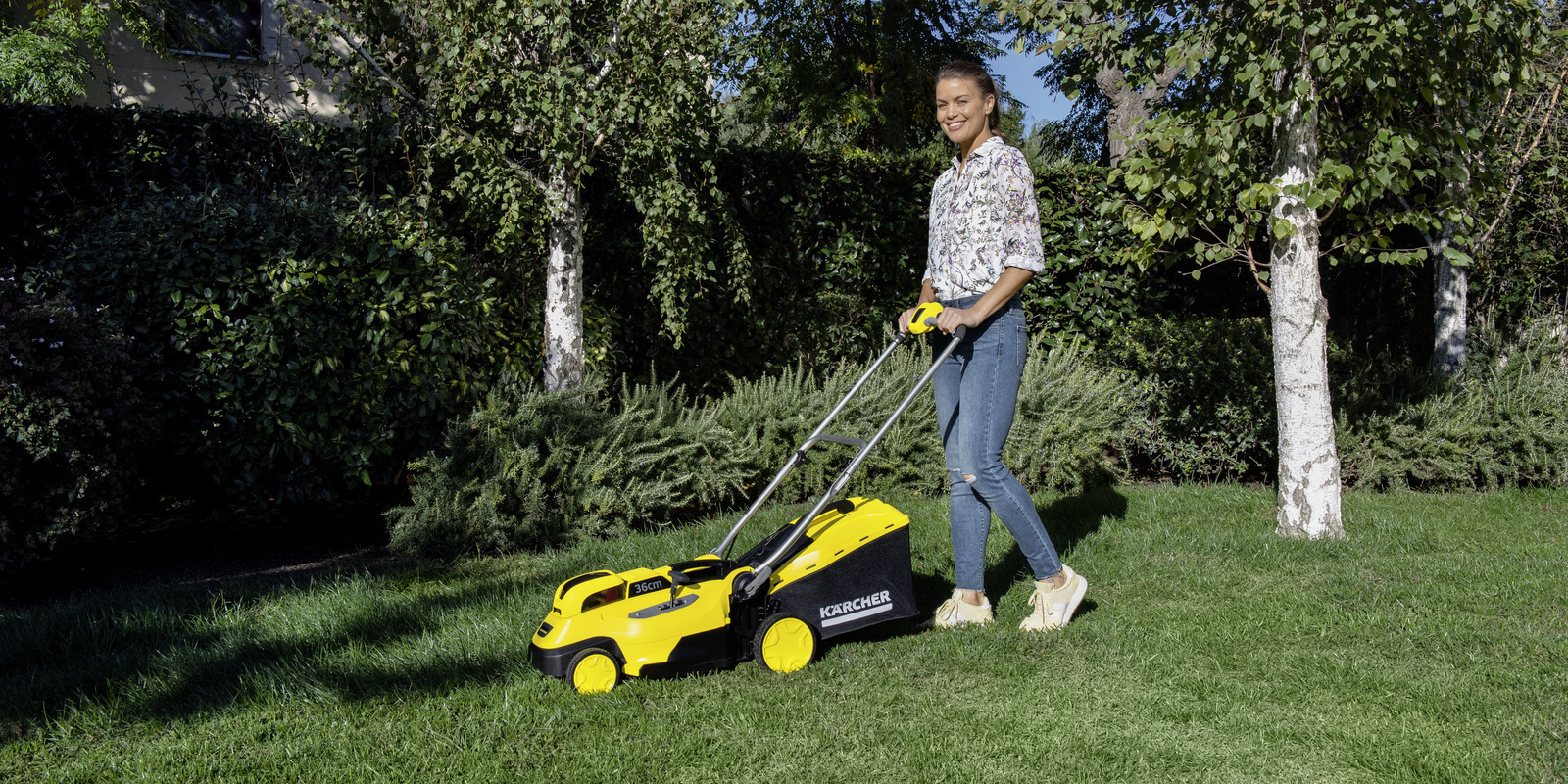 Аккумуляторные газонокосилки