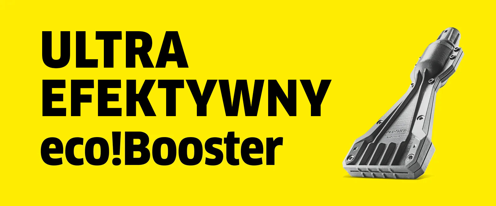 eco!!Booster dla profesjonalnych urządzeń wysokociśnieniowych