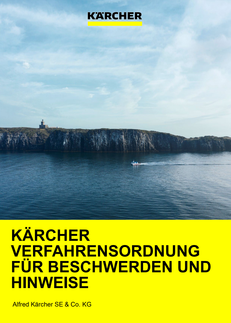 Verfahrensordnung Verfahrensordnung