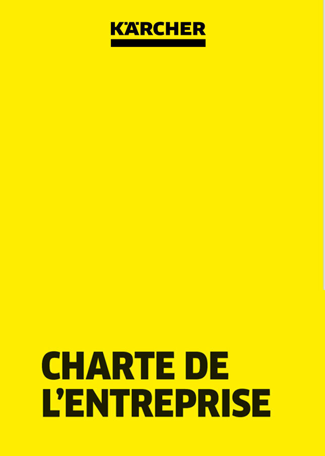 Charte de l'entreprise Kärcher