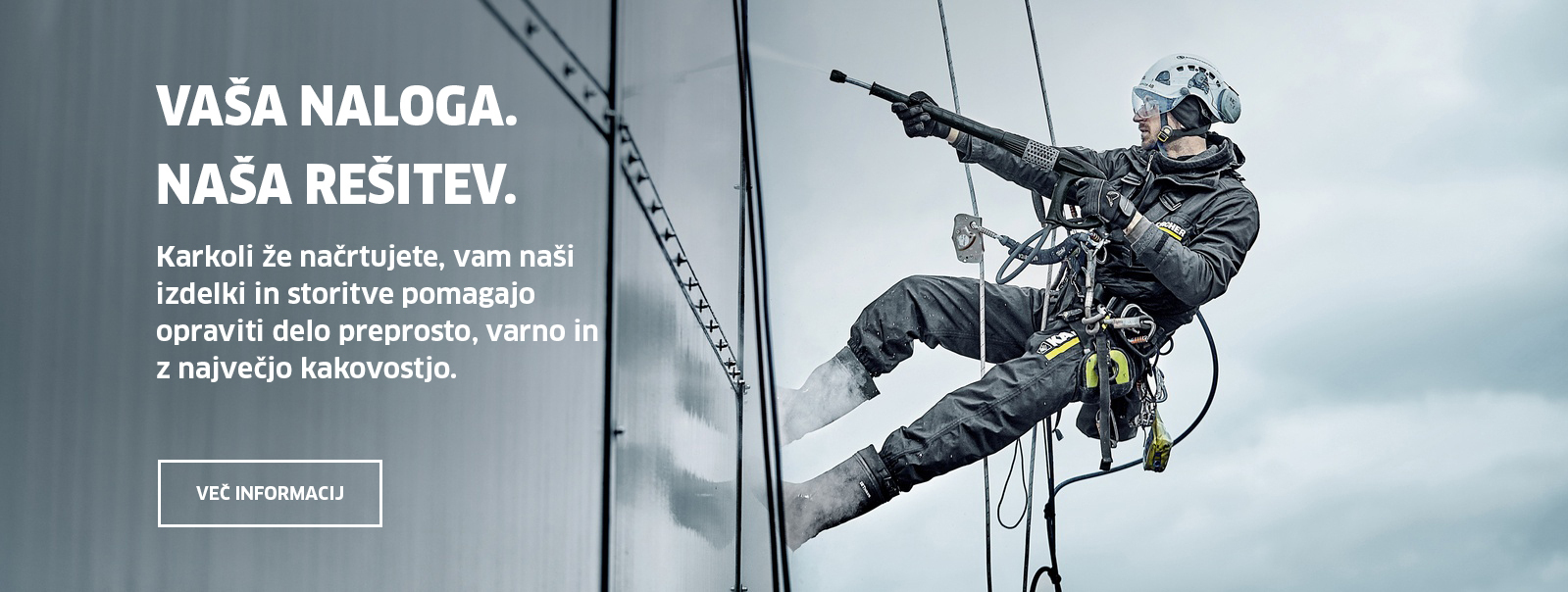 Your task. Our solution.