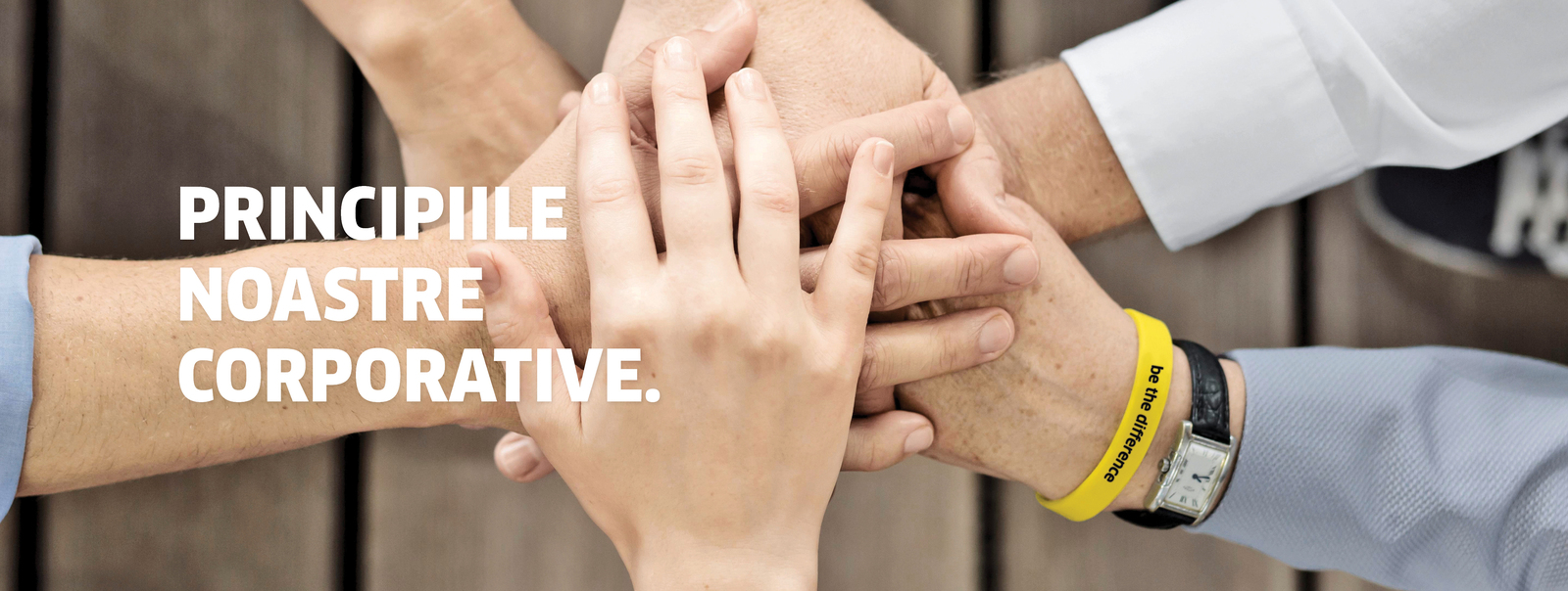 Our corporate guiding principles. Our corporate guiding principles.