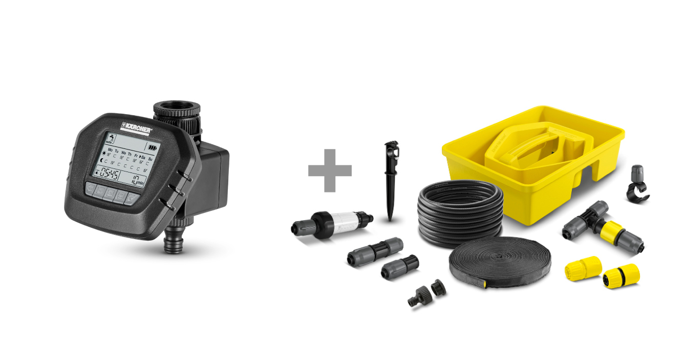 Tưới vườn vừa và lớn