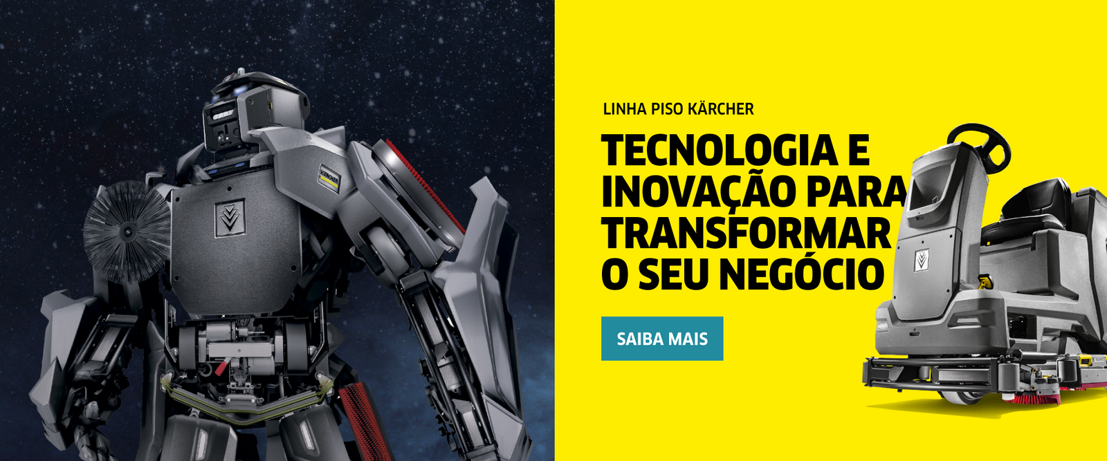 Linha Piso Kärcher Soluções Profissional para Limpeza de Pisos