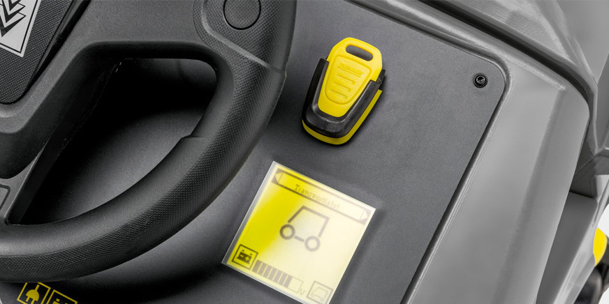 Sistema Kik - Chaves Segurança Kik System Karcher lavadoras de pisos profissionais