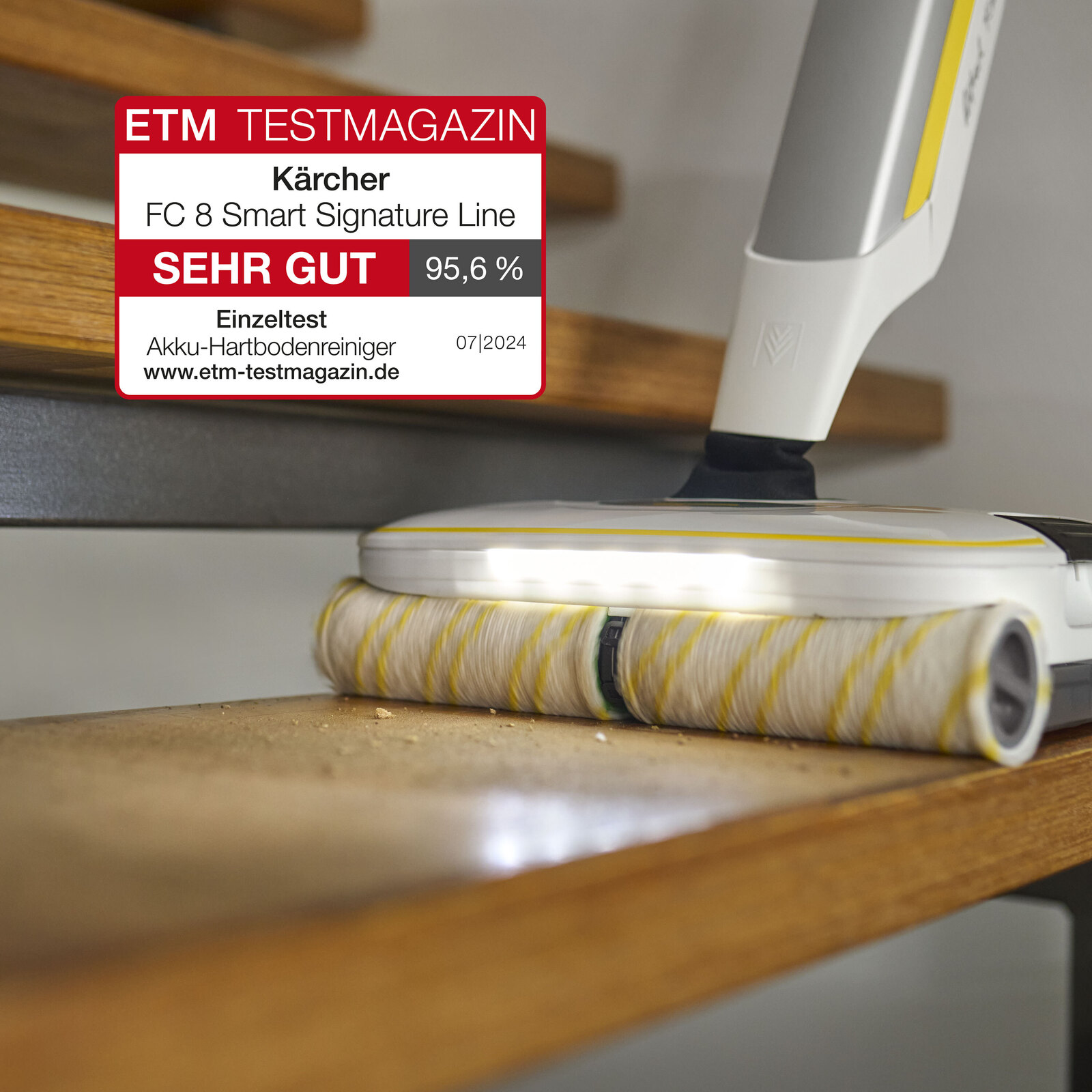 SLG Testergebnis k5 FC 8 Smart Signature Line