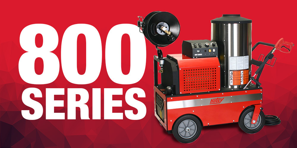 Hotsy 800 Series hot water electric pressure washer