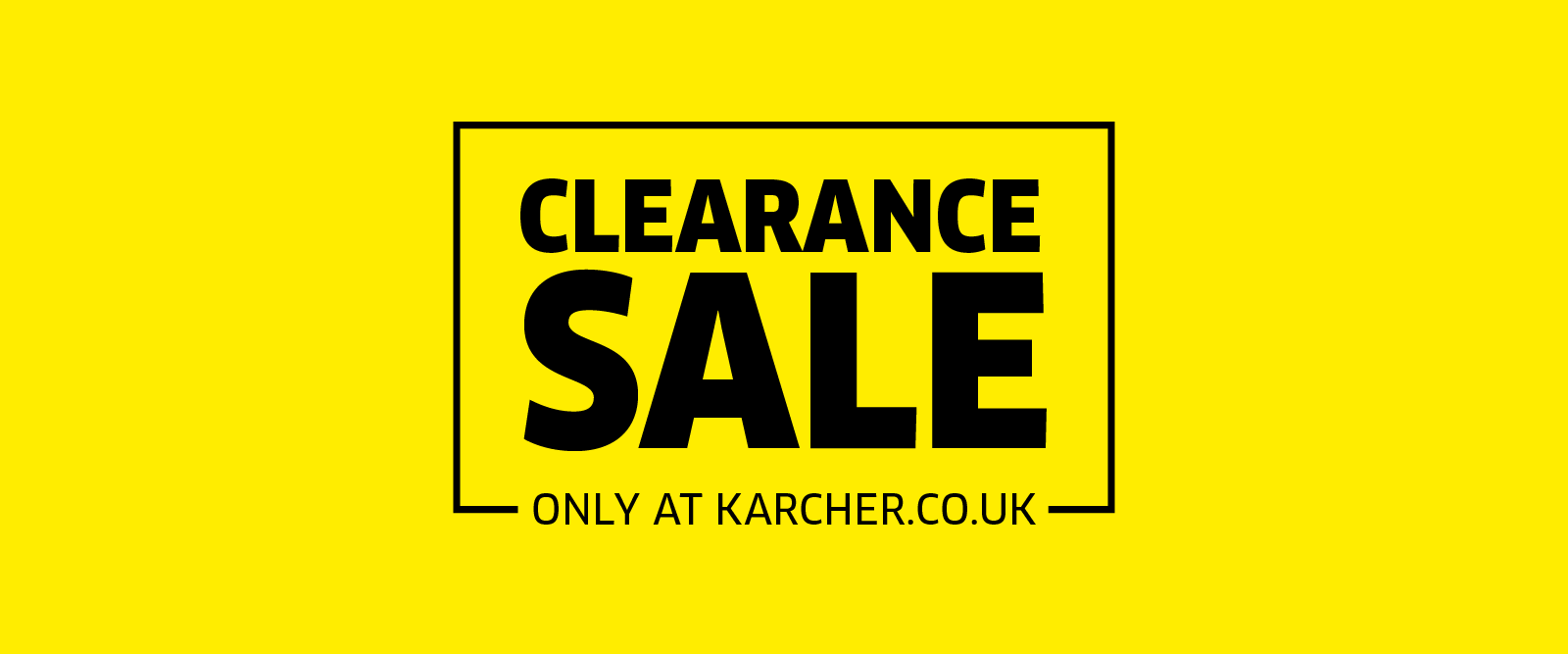 Kärcher Clearance Sale