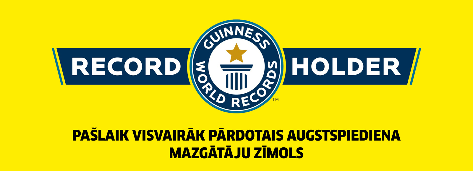 Guinness World Record (TM) title Guinness World Record (TM) title