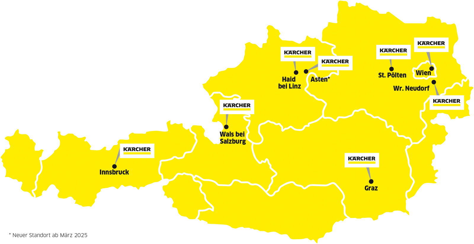 Kärcher Standorte Österreich Kärcher Standorte Österreich