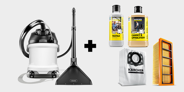 ZESTAW 3 – dla odkurzaczy piorących SE 2 Car, SE 5 / 5.100 i SE 6 / 6.100