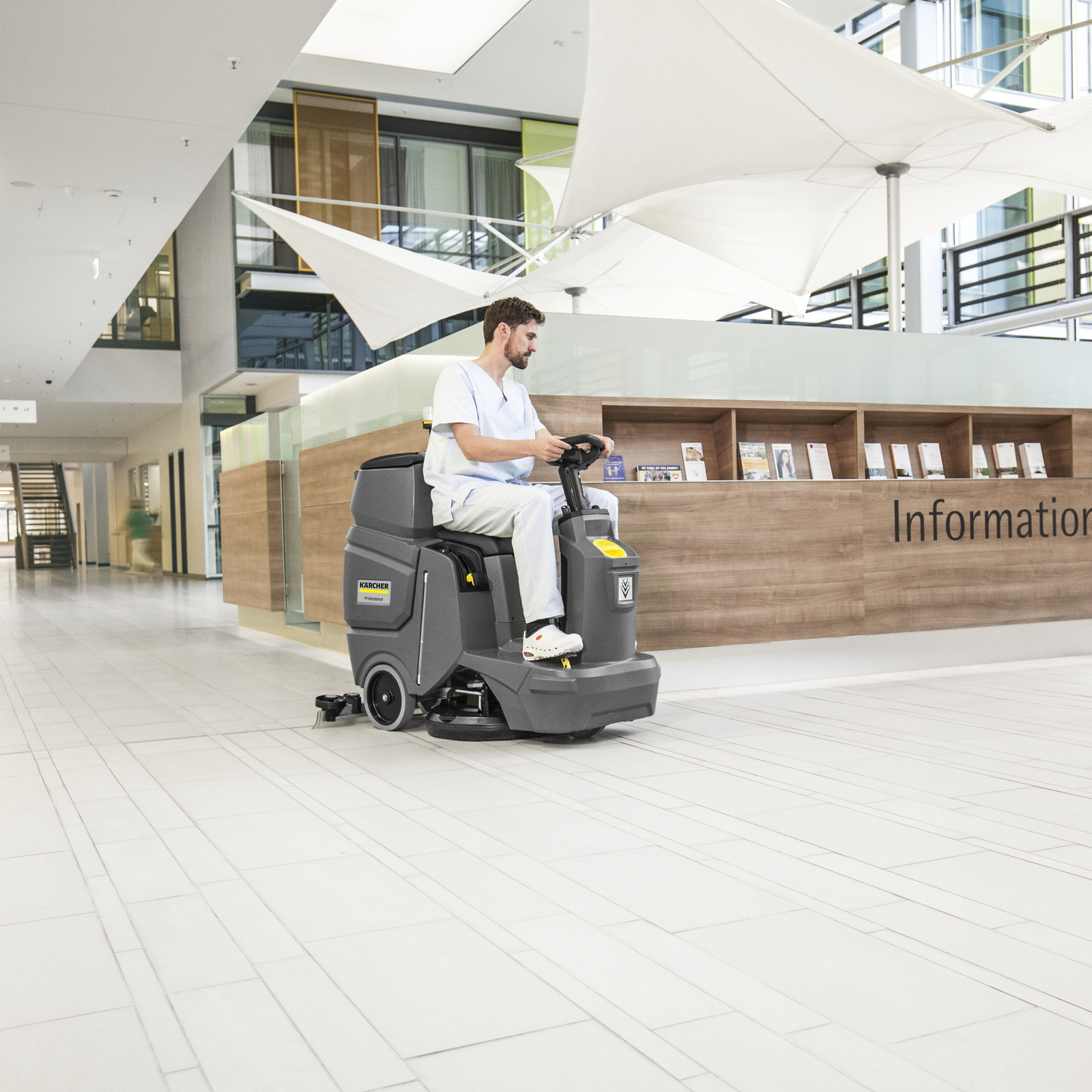 Ride-On Scrubber Driers