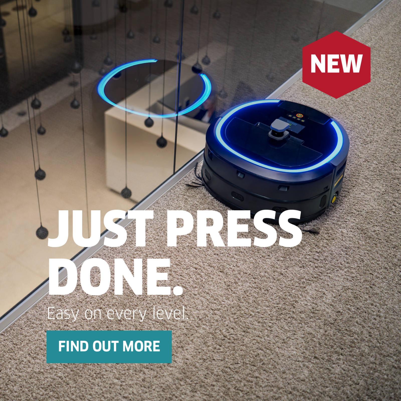 Floor Cleaner patented scraping technology