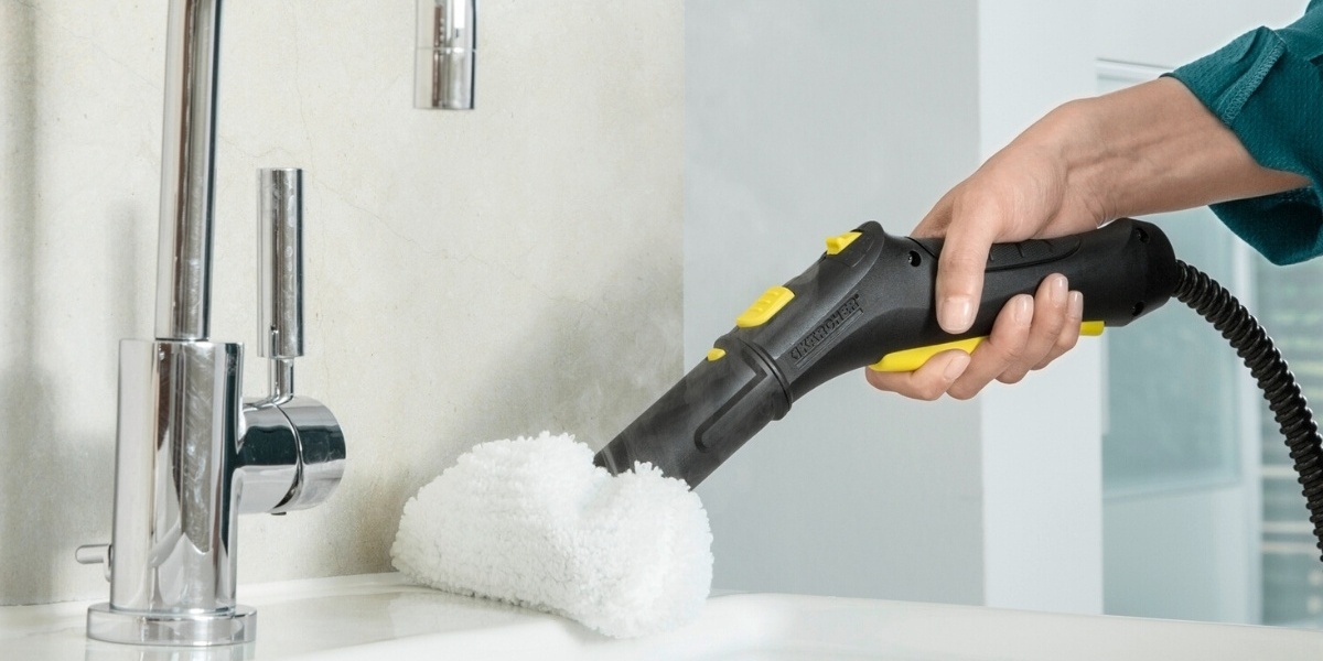 Steam cleaner combating household bacteria! Steam cleaner combating household bacteria!