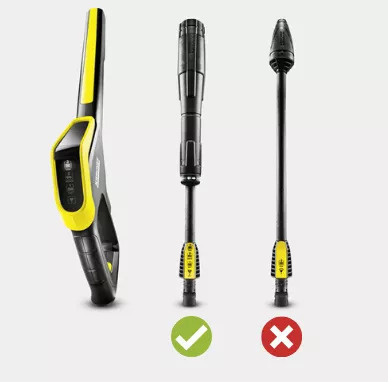 Sử dụng đúng đầu phun rửa xe Sử dụng đúng đầu phun rửa xe