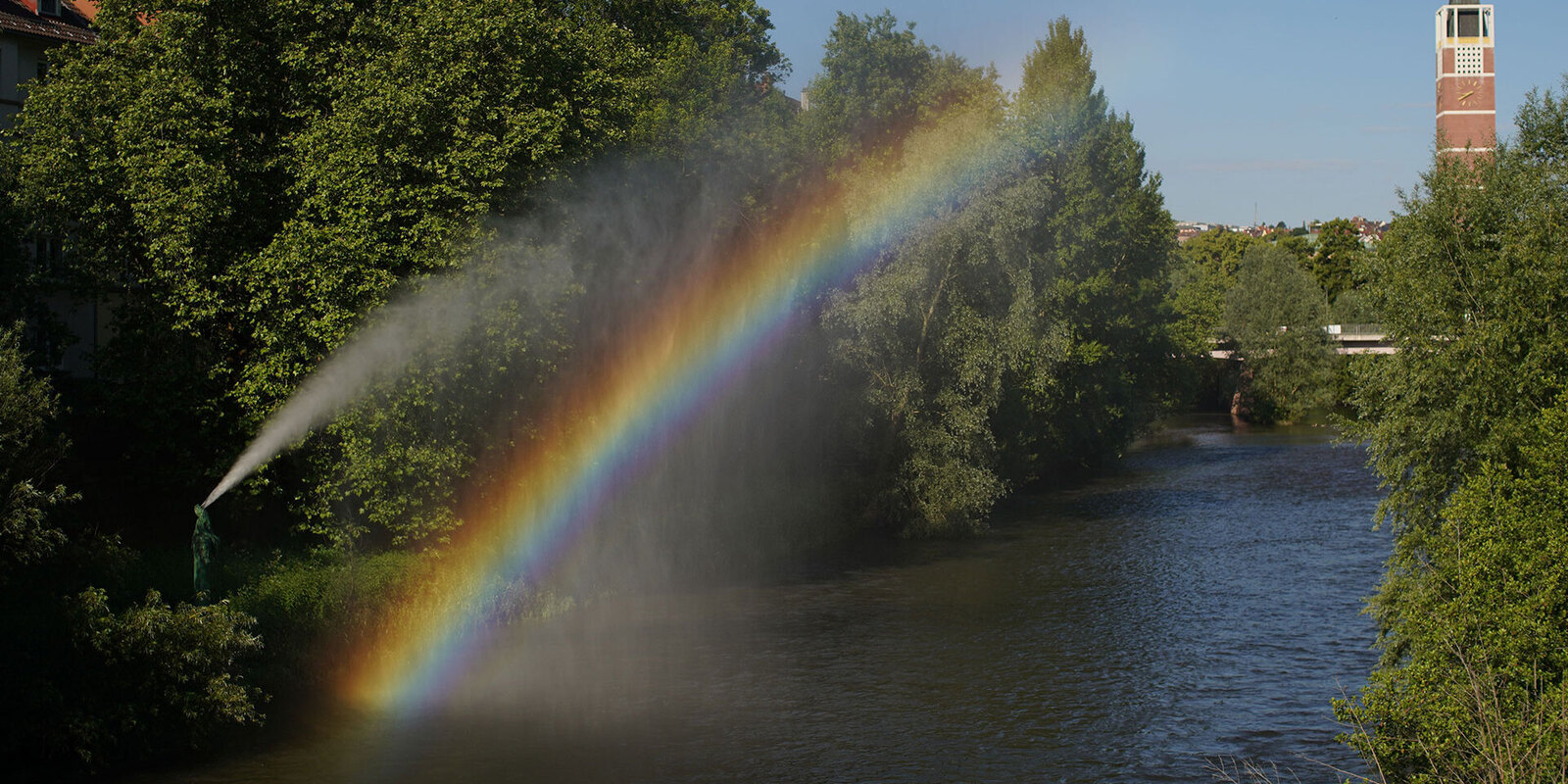 Regenbogen mit Kärcher