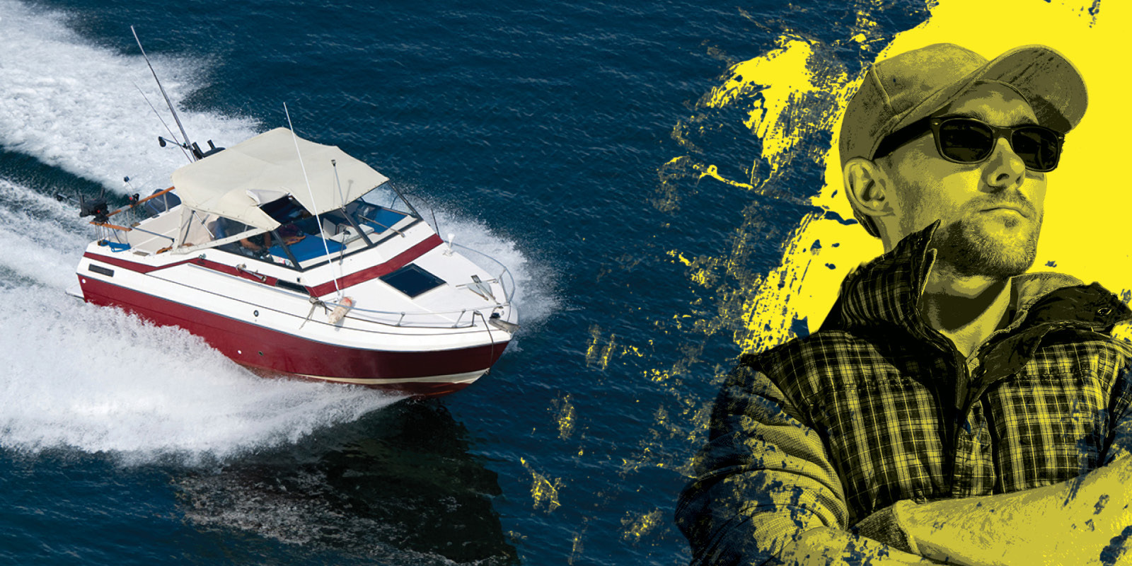 Boats & Marinas boat & marina industry worker next to a boat photo