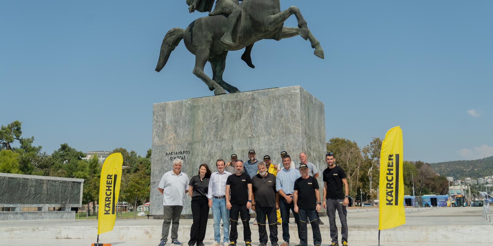 Uferpromenade "Nea Paralia" - Thessaloniki, Griechenland Uferpromenade "Nea Paralia" - Thessaloniki, Griechenland