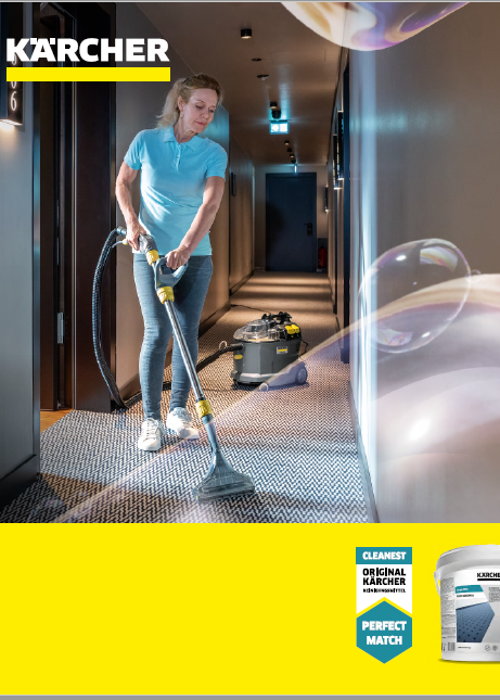 Flyer Reinigungsmittel für Teppich-/Textilreinigung