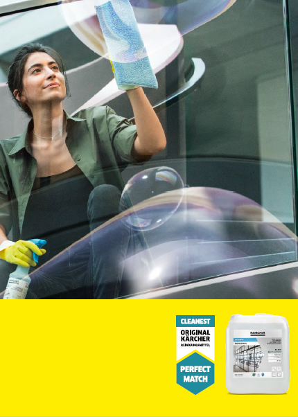 Flyer Reinigungsmittel für die manuelle Reinigung