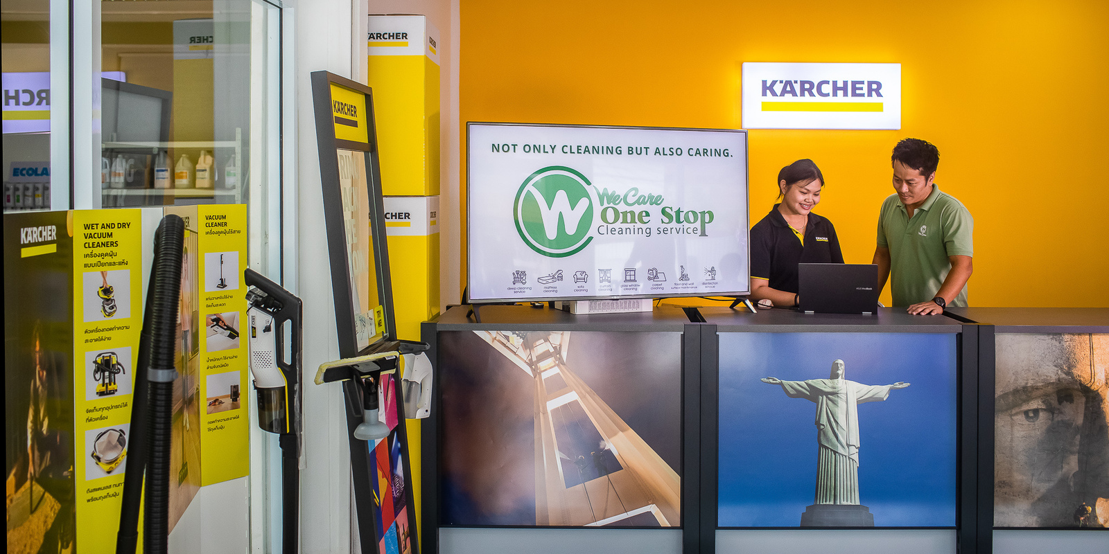 We care Samui - Karcher partnership