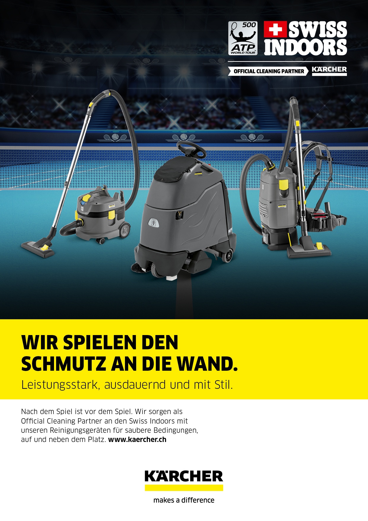 Inserat Swiss Indoors Basel 2018 Inserat Swiss Indoors Basel 2018