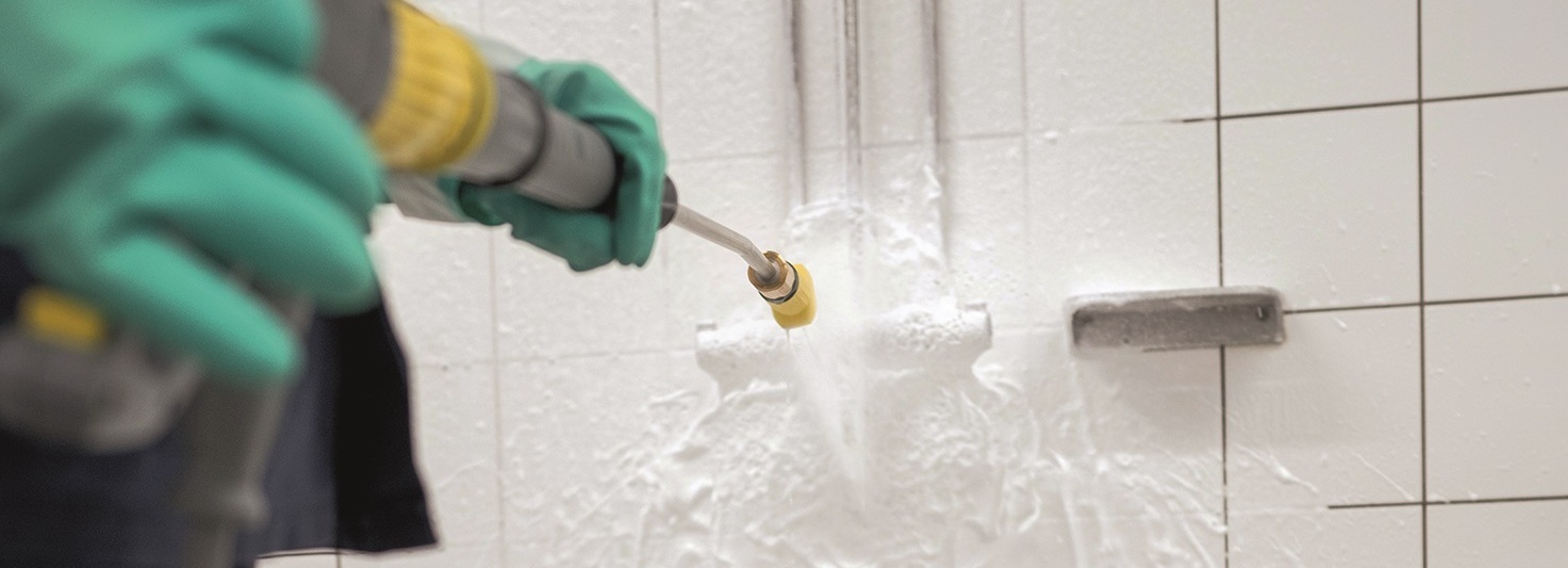 Hochdruck gegen Sinterstaub & Co. Hochdruck gegen Sinterstaub & Co.