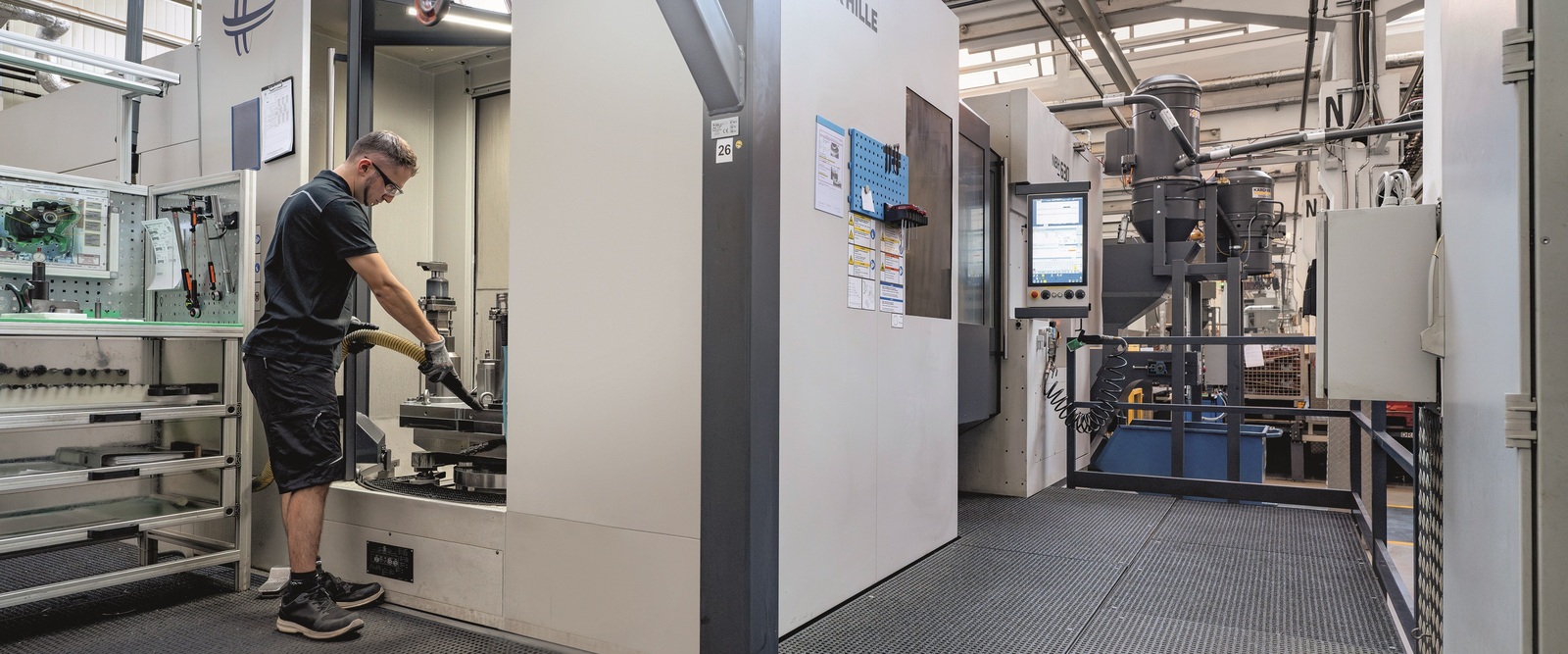 Starke Absaugung, saubere Produktion - ZF Starke Absaugung, saubere Produktion - ZF