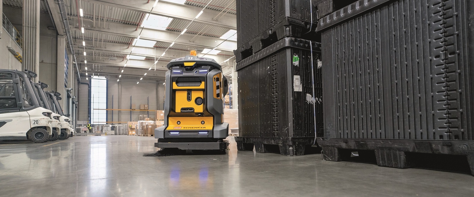 Wenn ein Reinigungsroboter anpackt Wenn ein Reinigungsroboter anpackt