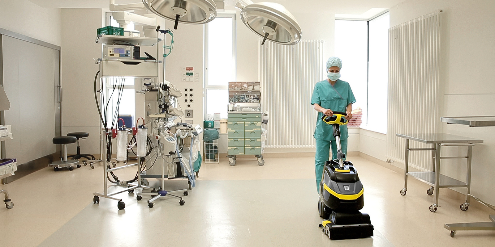 Reinigung im Krankenhaus Reinigung im Krankenhaus