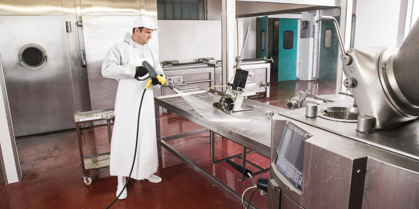 Reinigung in der Metzgerei Reinigung in der Metzgerei