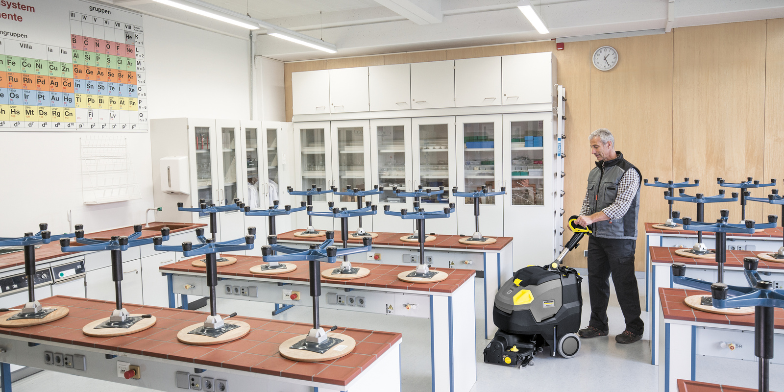 Reinigung in Schulen und KiTas / Bildungseinrichtungen