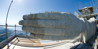 コルコバードのキリスト像 - リオデジャネイロ、ブラジル